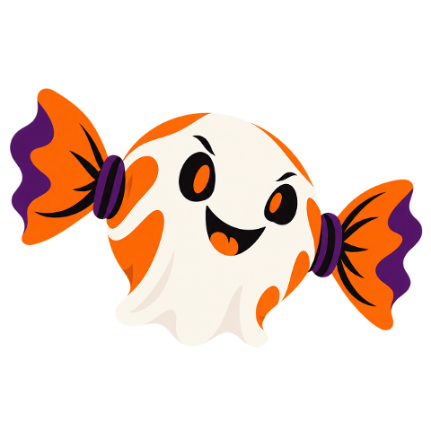 halloween-ghost-candy-wrapped-candy-10499676