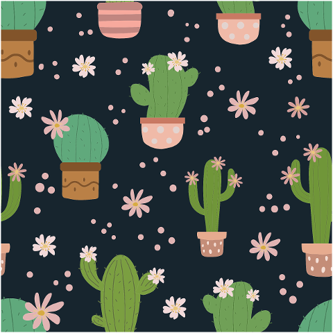 cactus-cacti-flower-seamless-9177841