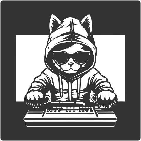 ai-generated-cat-dj-music-animal-8219998