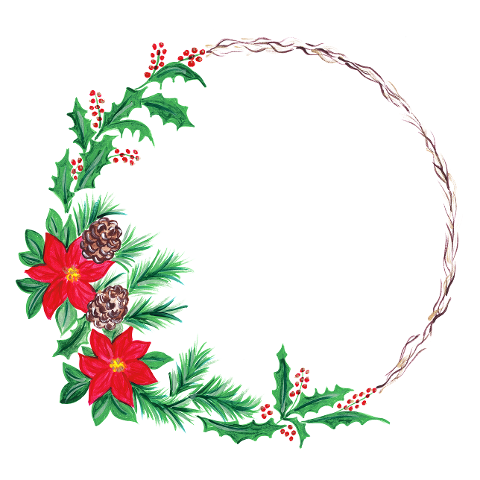 christmas-wreath-poinsettia-holly-6817281