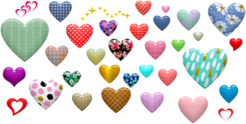 hearts-puffy-shiny-love-sticker-4299927