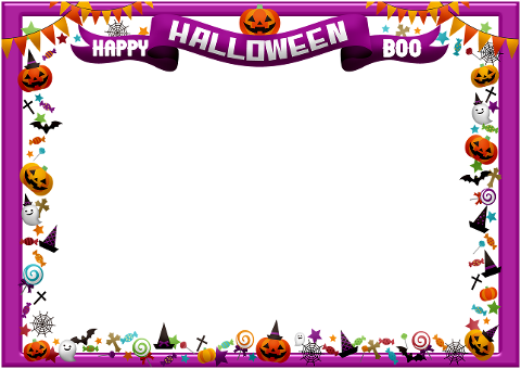 halloween-frame-halloween-ghosts-4338693