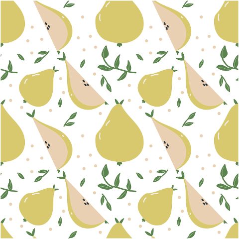 pear-fruit-pattern-art-design-6541074