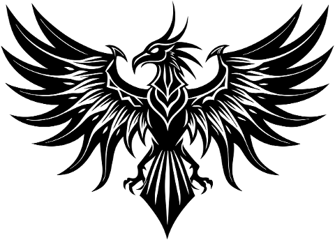 ai-generated-phoenix-line-art-bird-8906976