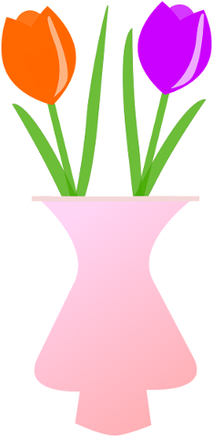 bouquet-tulips-vase-orange-purple-5165126