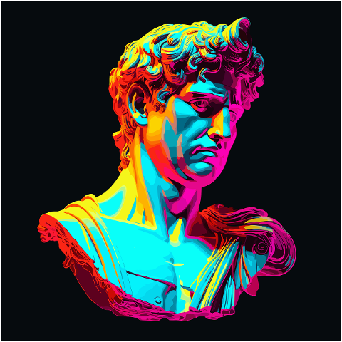 ai-generated-greek-statue-vaporwave-8201617