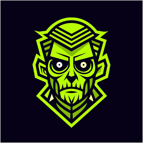 zombie-head-logo-emblem-icon-8562266
