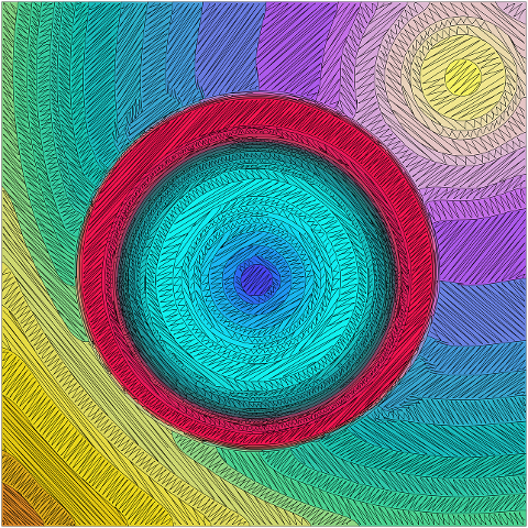 circle-rainbow-abstract-hatching-7098463