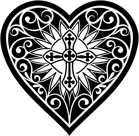 ai-generated-heart-cross-love-8669652