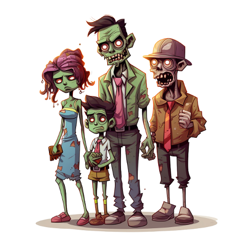 ai-generated-zombies-zombie-family-8299395