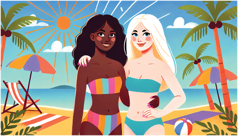 ai-generated-women-summer-cartoon-9191183