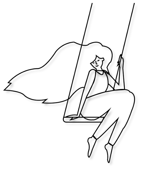 woman-swing-line-art-female-girl-6185611