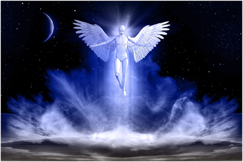 angel-man-wings-robot-figure-moon-5995365
