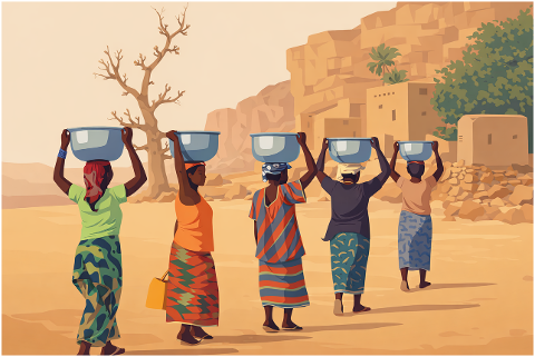 women-water-carrying-rural-drought-10188886