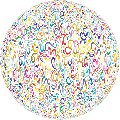 sphere-ball-3d-orb-floral-6884227