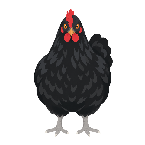hen-black-hen-farm-bird-red-comb-10366121