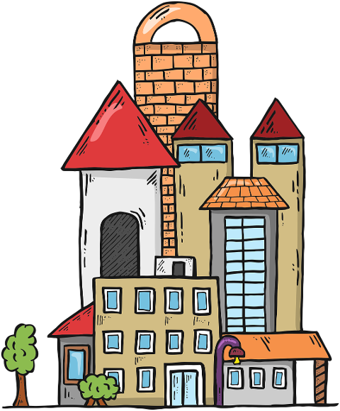 city-neighborhood-drawing-6773290