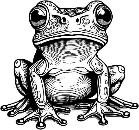 frog-animal-line-art-amphibian-8599122