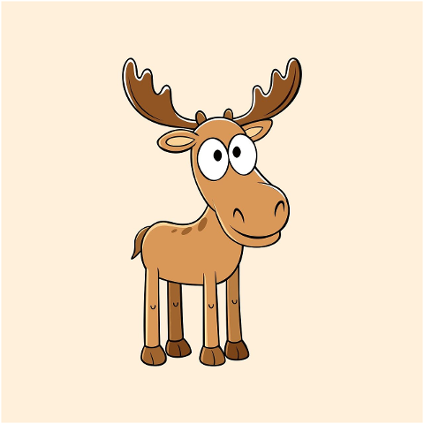 hand-drawn-cartoon-moose-8754182