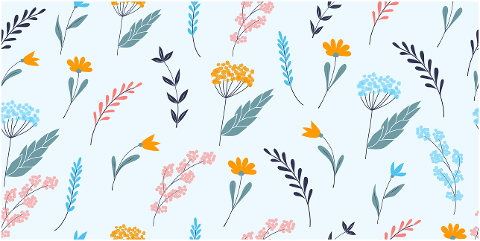 flowers-pattern-leaves-botanical-8246163