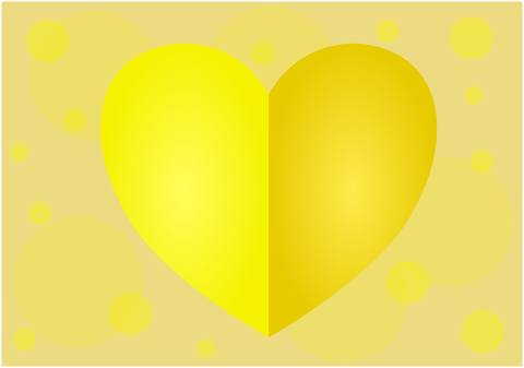 heart-symbol-love-yellow-card-7044444