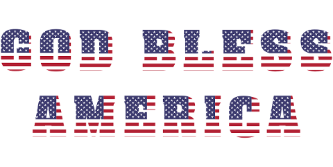 god-bless-america-typography-8863922