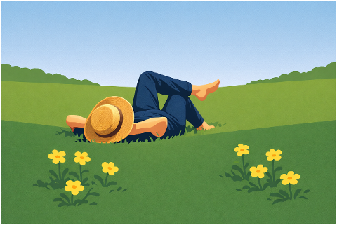 spring-meadow-woman-relaxing-10209837