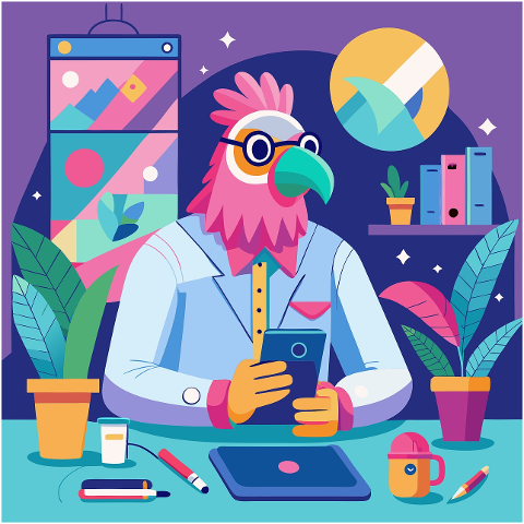ai-generated-chicken-working-8973949