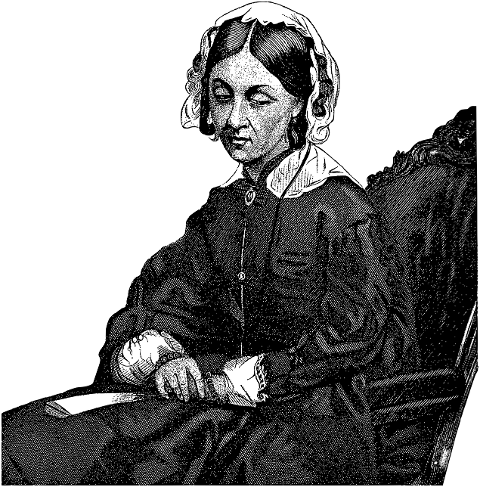 woman-florence-nightingale-line-art-8119019