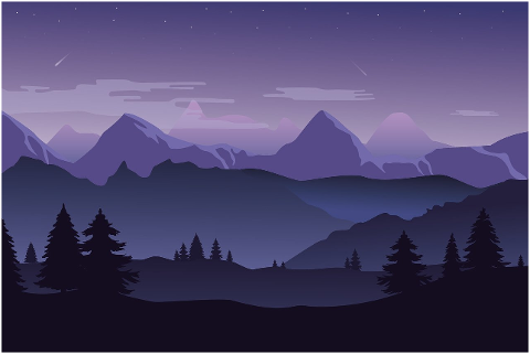 mountains-landscape-night-6243826