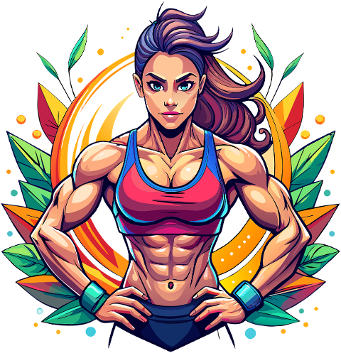 woman-fitness-cartoon-art-fashion-8589755
