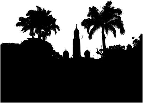 palm-trees-church-silhouette-8278112