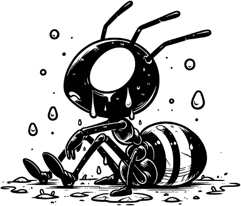 ai-generated-lonely-ant-insect-9215446