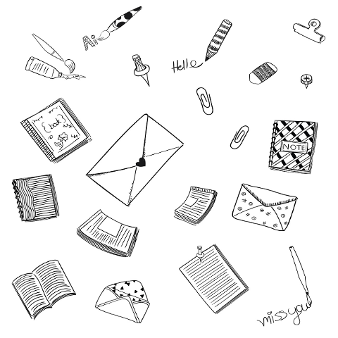 letter-communication-doodle-6093227