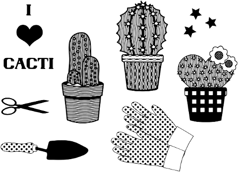 cactus-line-art-cactus-gloves-4255601
