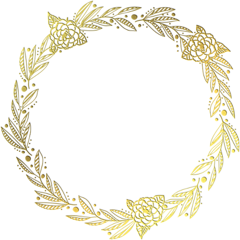 gold-foil-wreath-botanical-4898220