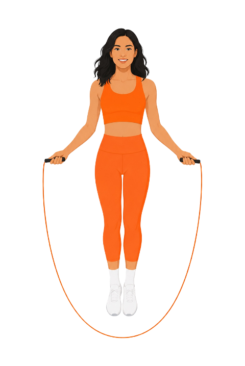 jump-rope-woman-orange-sportswear-10465618