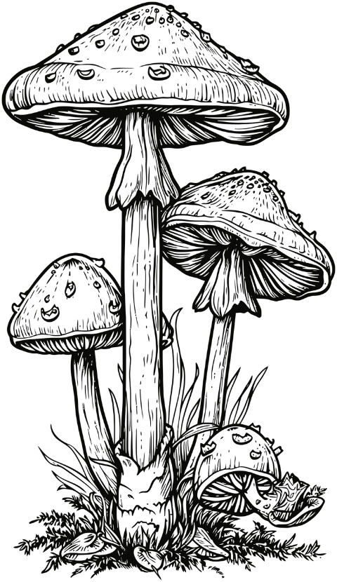 ai-generated-mushrooms-toadstools-8895766