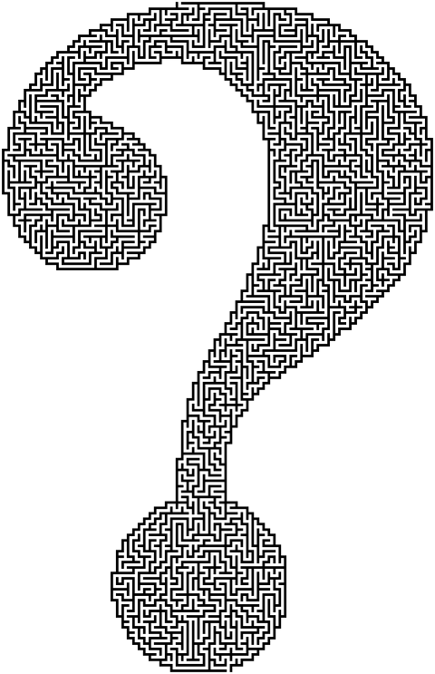 question-mark-typography-maze-8111342
