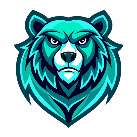 ai-generated-bear-head-logo-animal-8577259