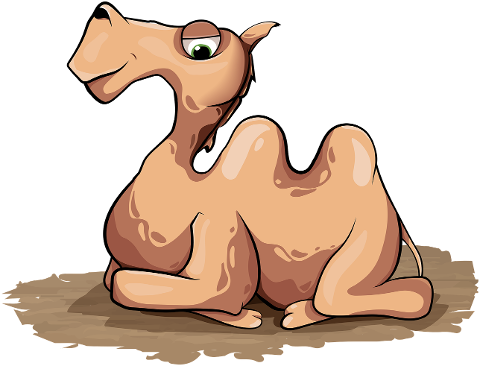 camel-two-humped-camel-cartoon-camel-7746330