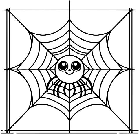 spider-spiderweb-cute-halloween-9057394