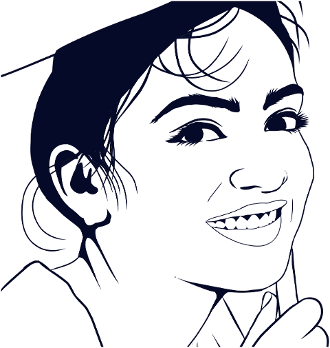 woman-smile-art-line-art-female-6749579