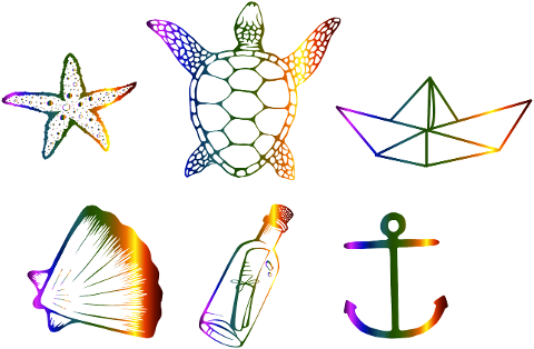 nautical-anchor-paper-boat-starfish-7067928