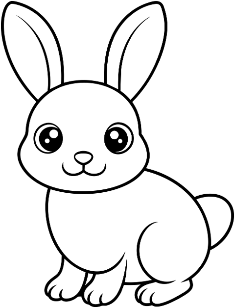 bunny-rabbit-animal-line-art-pet-8836709