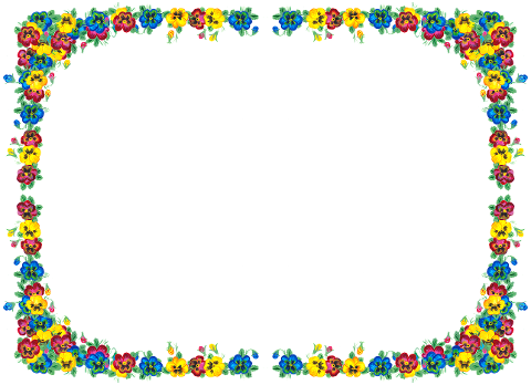 pansies-flowers-frame-border-6270867