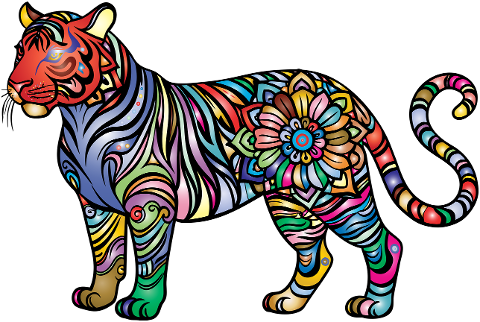 tiger-colorful-feline-animal-8846906