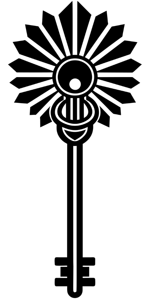 ai-generated-key-lock-silhouette-8821514