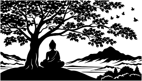 buddha-meditation-silhouette-8940561