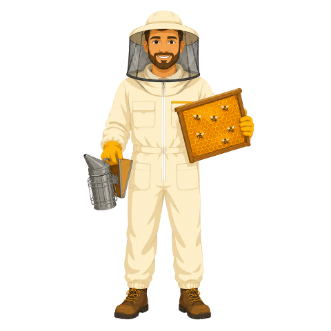 beekeeper-beekeeping-bee-honeycomb-10364859